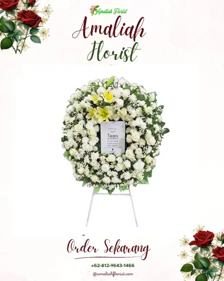 Krans Bunga Duka Cibukamanah